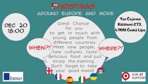 Introductory EVS volunteers event before Christmas 